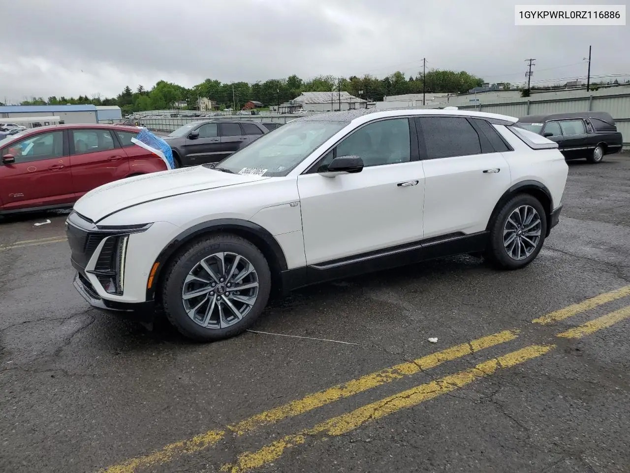 2024 Cadillac Lyriq Sport VIN: 1GYKPWRL0RZ116886 Lot: 56027065