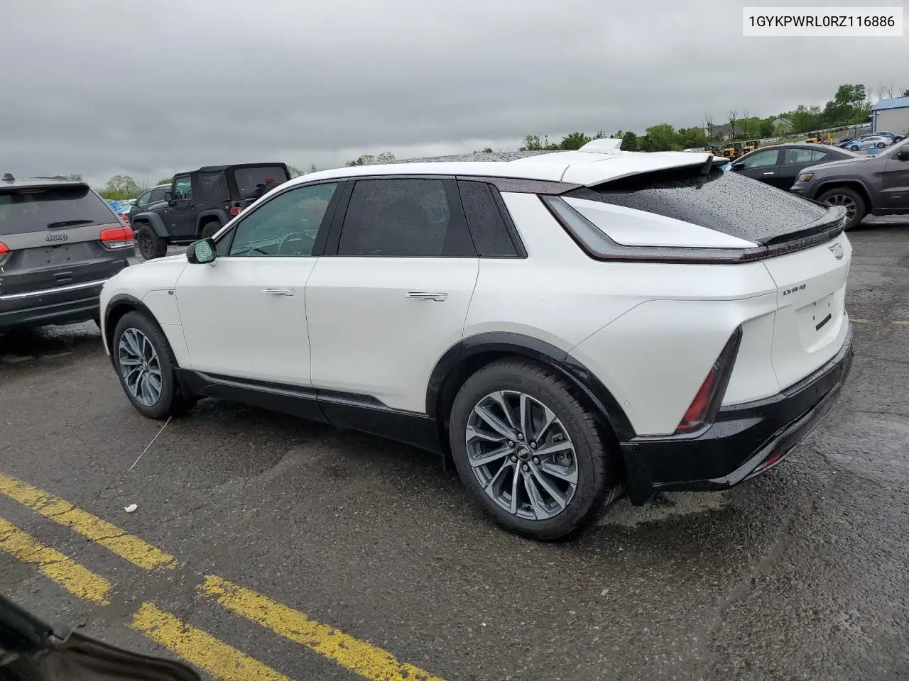 2024 Cadillac Lyriq Sport VIN: 1GYKPWRL0RZ116886 Lot: 56027065
