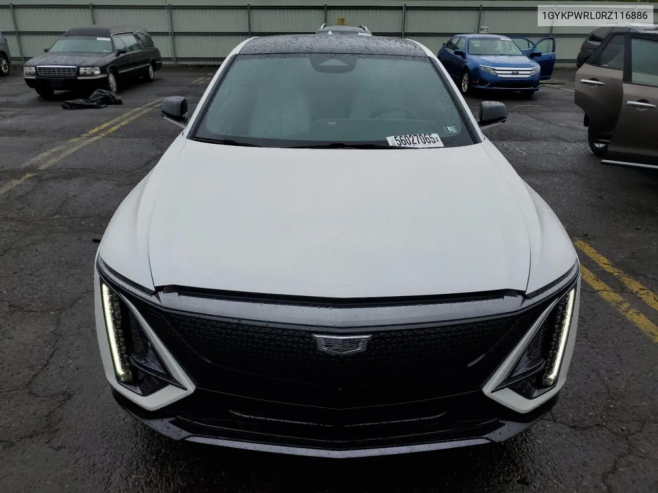 2024 Cadillac Lyriq Sport VIN: 1GYKPWRL0RZ116886 Lot: 56027065