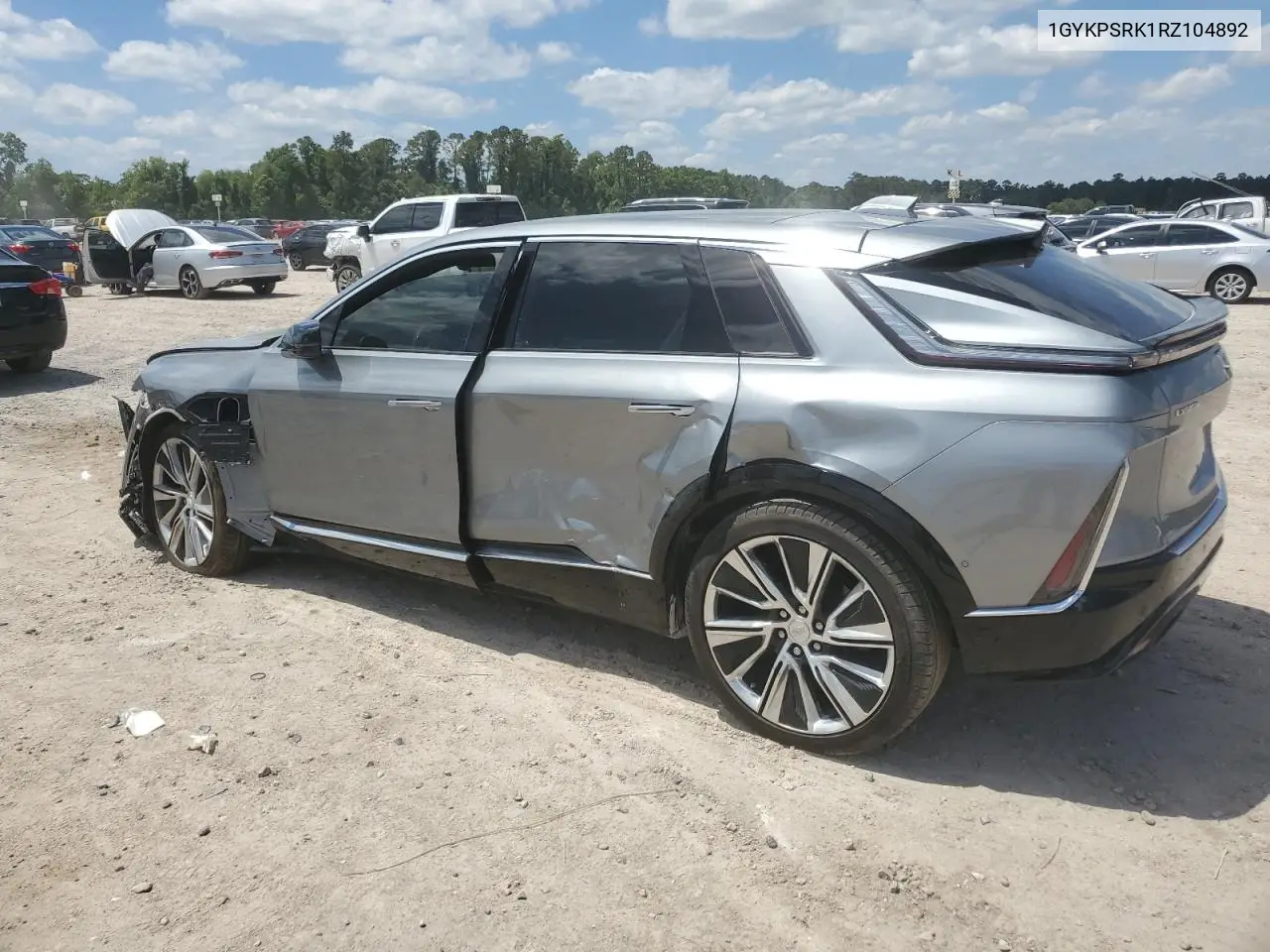 2024 Cadillac Lyriq Luxury VIN: 1GYKPSRK1RZ104892 Lot: 56512035
