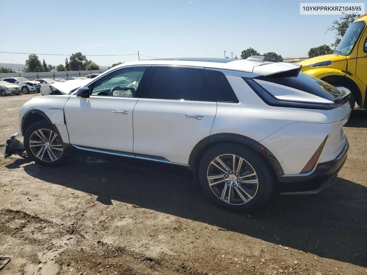 2024 Cadillac Lyriq Luxury VIN: 1GYKPPRKXRZ104595 Lot: 58811475