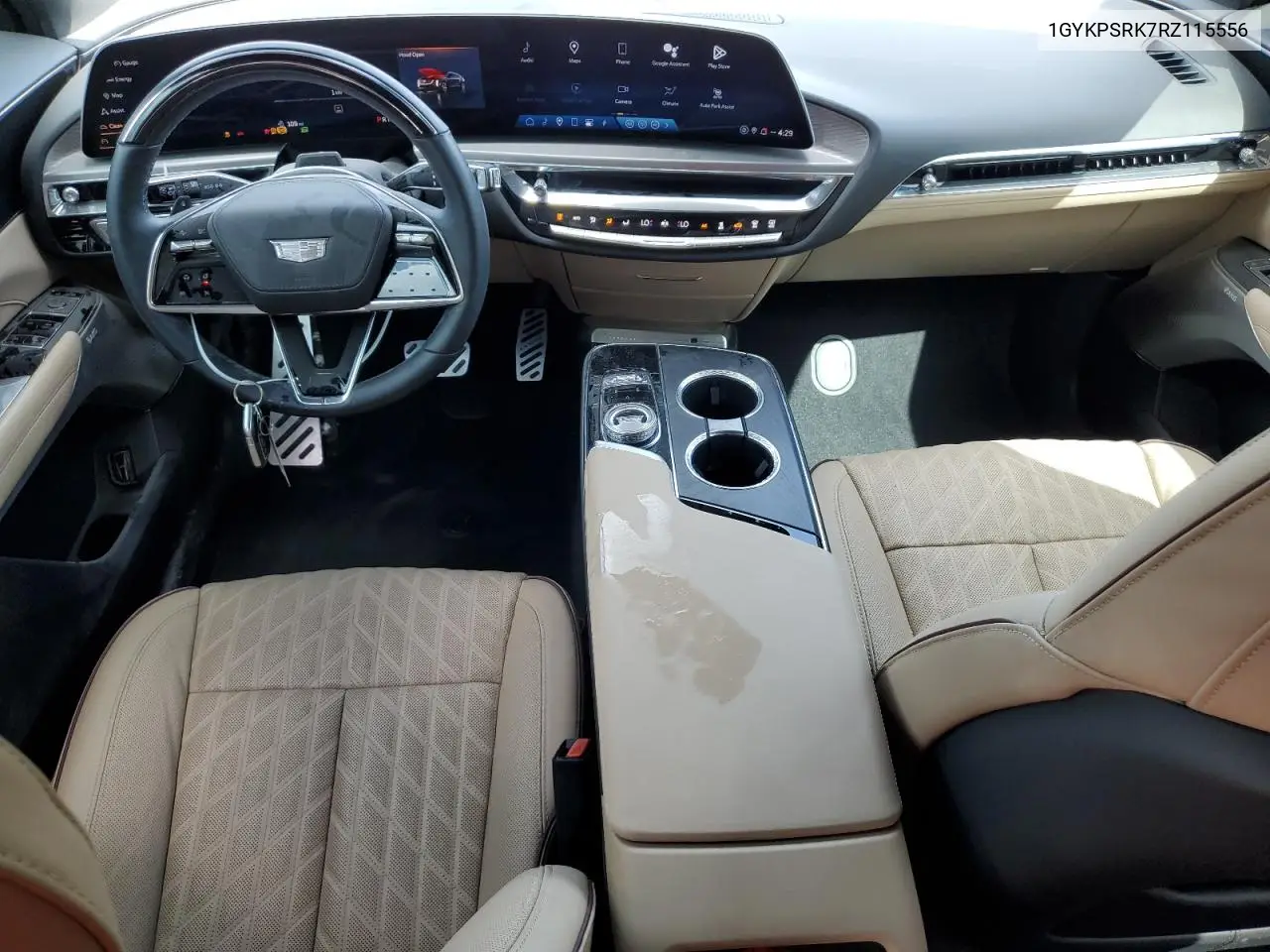 2024 Cadillac Lyriq Luxury VIN: 1GYKPSRK7RZ115556 Lot: 58844815