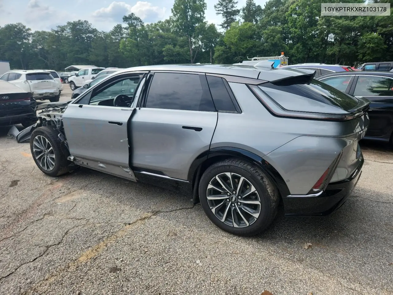 2024 Cadillac Lyriq Sport VIN: 1GYKPTRKXRZ103178 Lot: 59483895