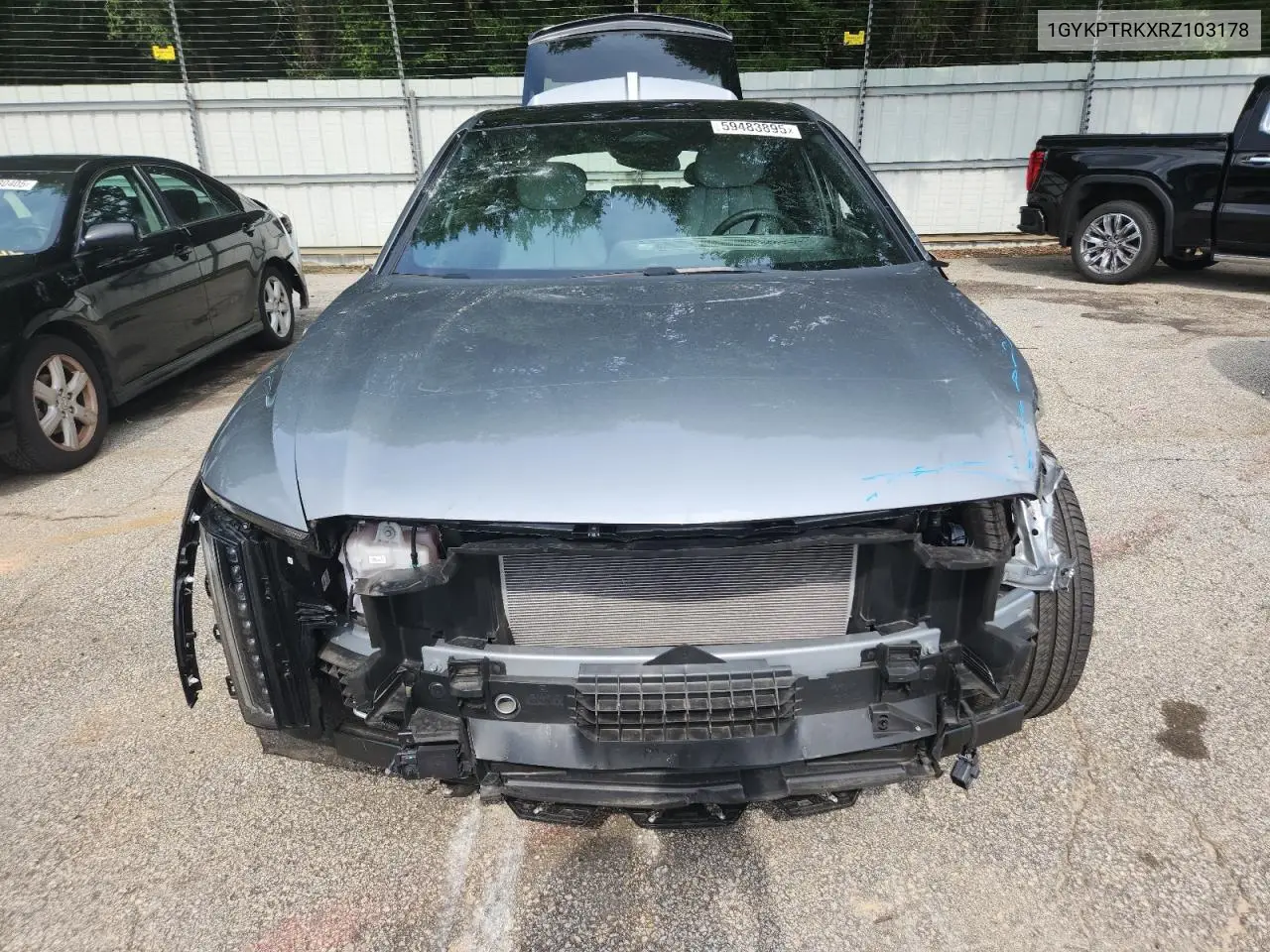 2024 Cadillac Lyriq Sport VIN: 1GYKPTRKXRZ103178 Lot: 59483895