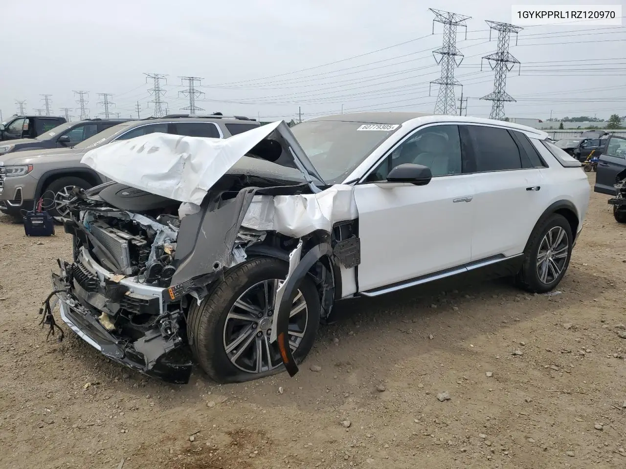 2024 Cadillac Lyriq Luxury VIN: 1GYKPPRL1RZ120970 Lot: 60779305