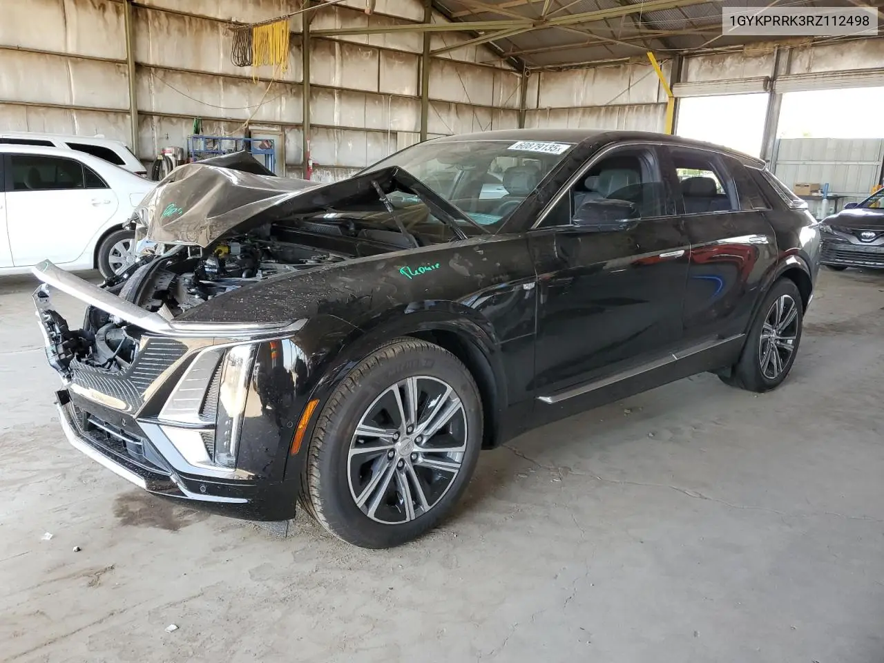 2024 Cadillac Lyriq Luxury VIN: 1GYKPRRK3RZ112498 Lot: 60879135