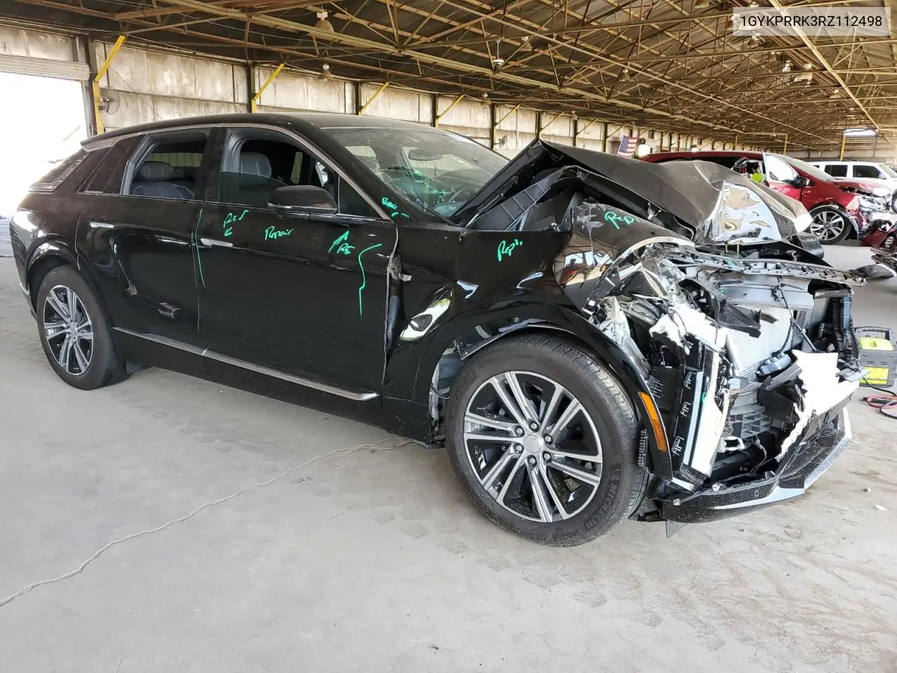 2024 Cadillac Lyriq Luxury VIN: 1GYKPRRK3RZ112498 Lot: 60879135