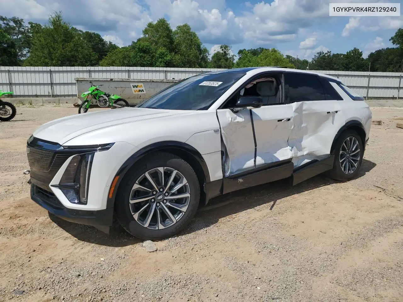 2024 Cadillac Lyriq Sport VIN: 1GYKPVRK4RZ129240 Lot: 61253525