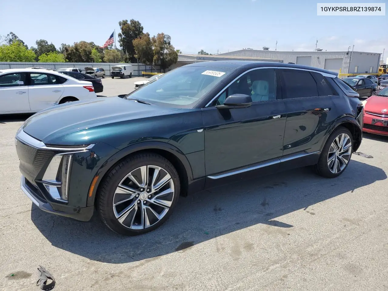 2024 Cadillac Lyriq Luxury VIN: 1GYKPSRL8RZ139874 Lot: 61499165