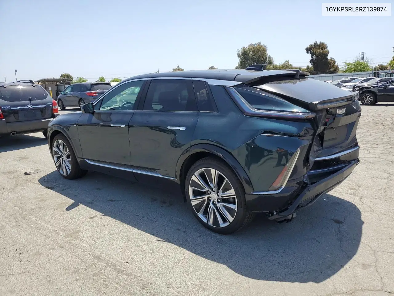 2024 Cadillac Lyriq Luxury VIN: 1GYKPSRL8RZ139874 Lot: 61499165