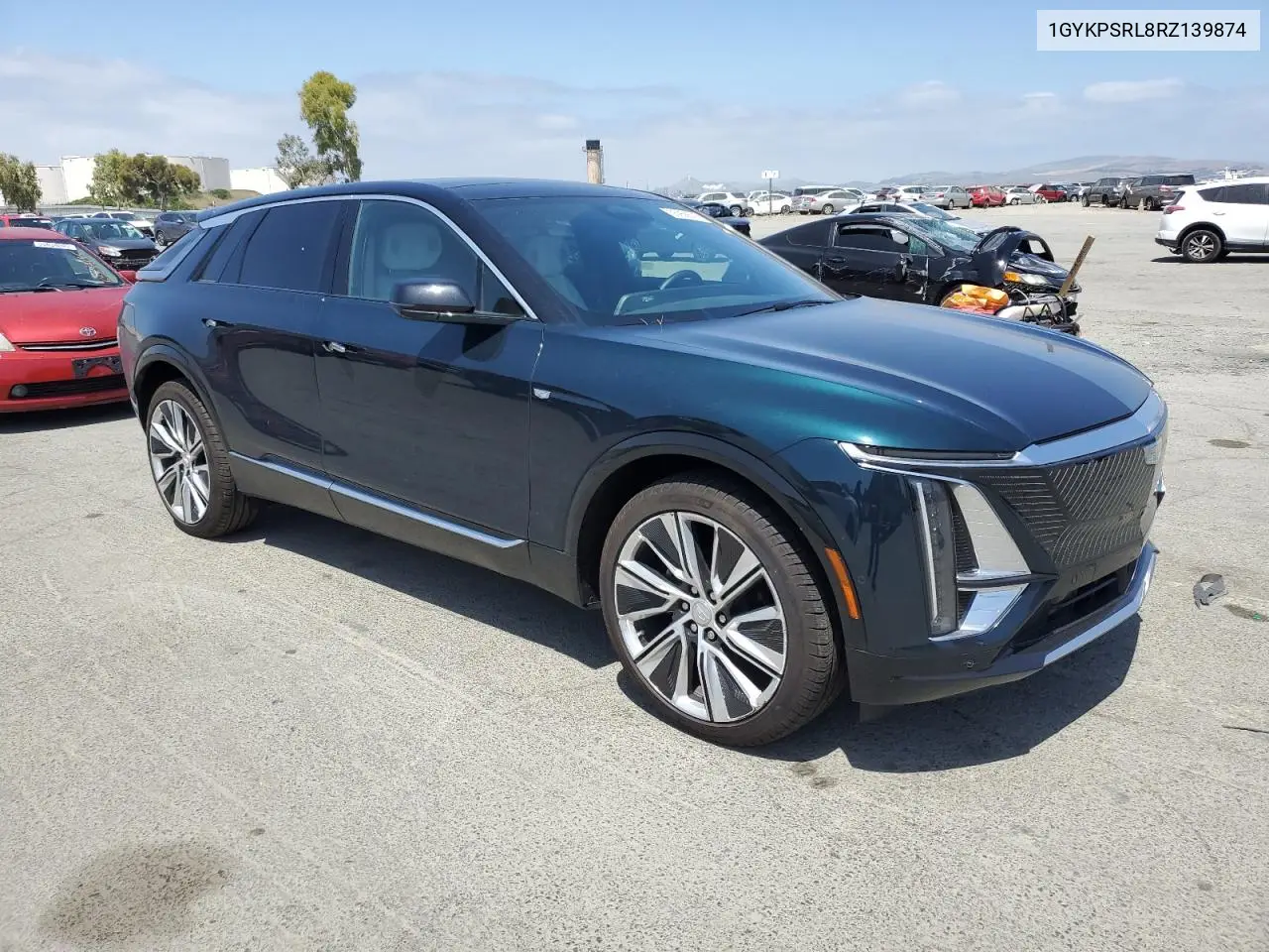 2024 Cadillac Lyriq Luxury VIN: 1GYKPSRL8RZ139874 Lot: 61499165