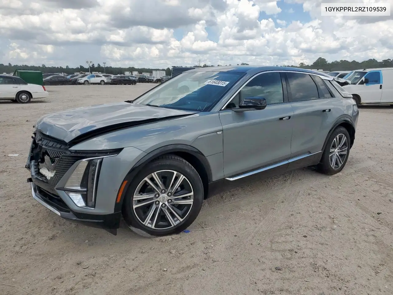 2024 Cadillac Lyriq Luxury VIN: 1GYKPPRL2RZ109539 Lot: 61643015
