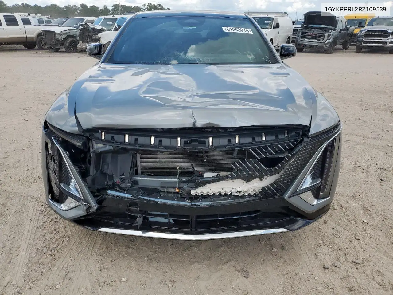 2024 Cadillac Lyriq Luxury VIN: 1GYKPPRL2RZ109539 Lot: 61643015