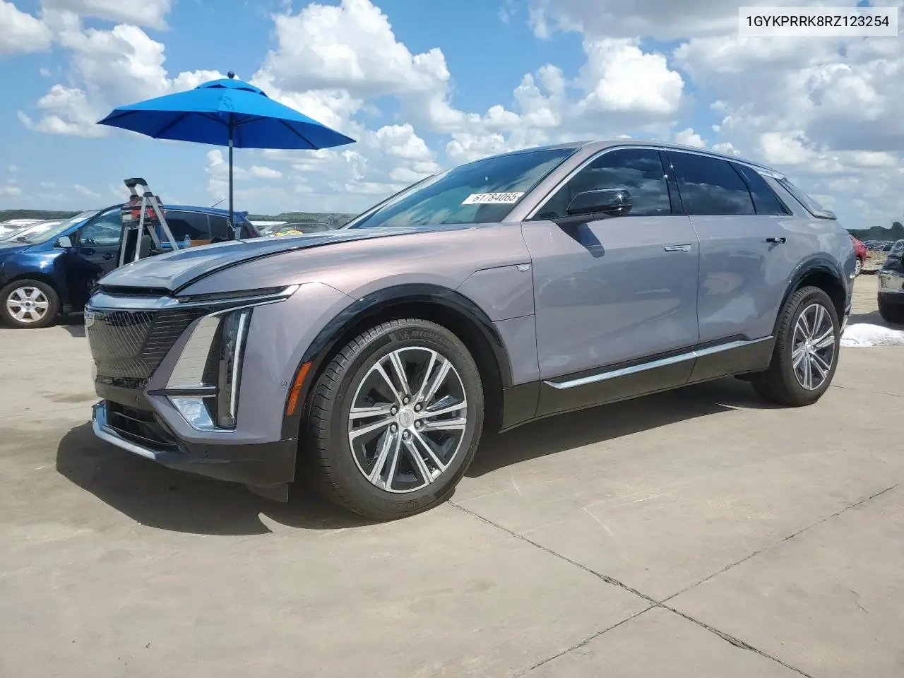 2024 Cadillac Lyriq Luxury VIN: 1GYKPRRK8RZ123254 Lot: 61784065