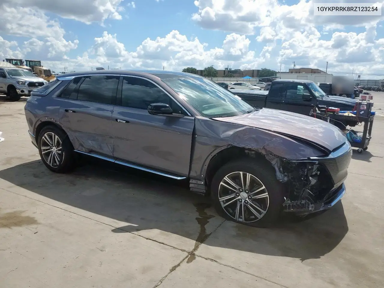 2024 Cadillac Lyriq Luxury VIN: 1GYKPRRK8RZ123254 Lot: 61784065