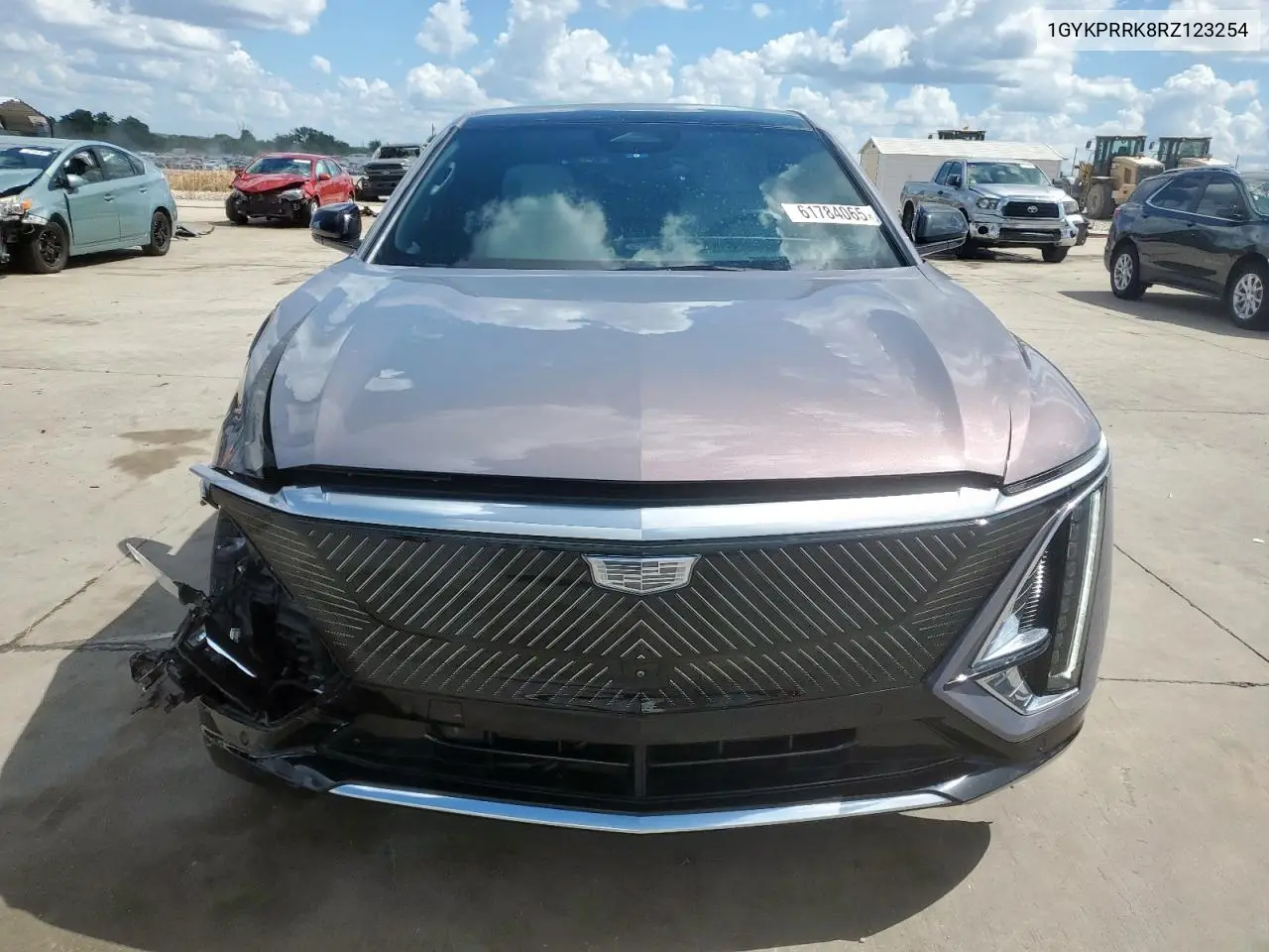2024 Cadillac Lyriq Luxury VIN: 1GYKPRRK8RZ123254 Lot: 61784065