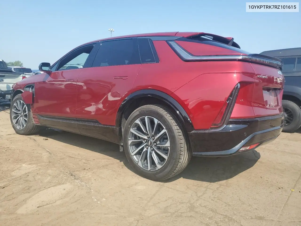 2024 Cadillac Lyriq Sport VIN: 1GYKPTRK7RZ101615 Lot: 62272655