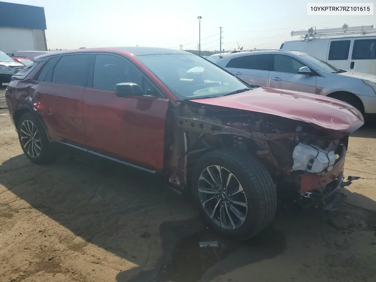 2024 Cadillac Lyriq Sport VIN: 1GYKPTRK7RZ101615 Lot: 62272655