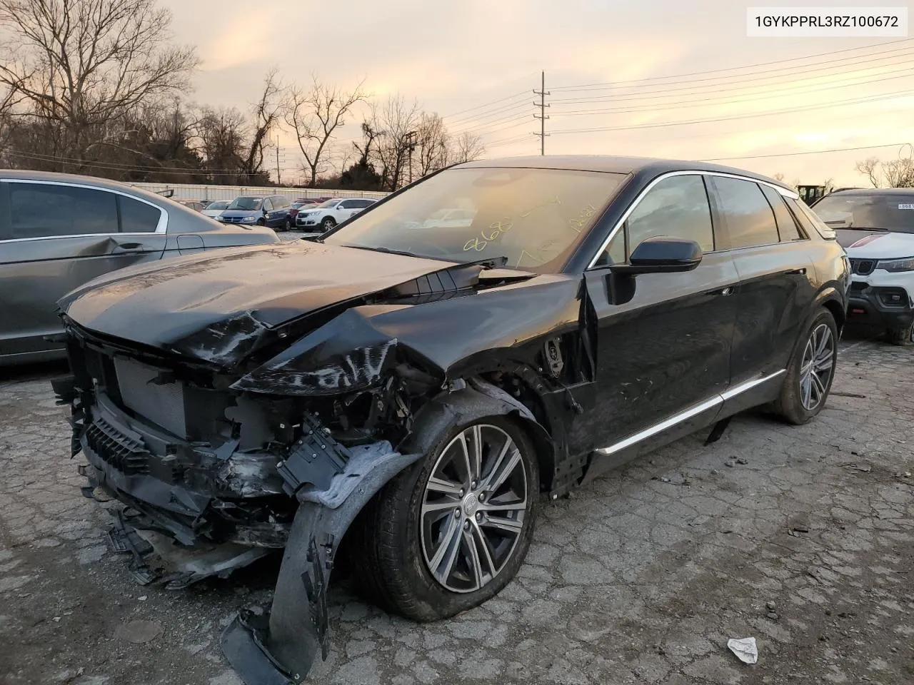 2024 Cadillac Lyriq Luxury VIN: 1GYKPPRL3RZ100672 Lot: 86816444