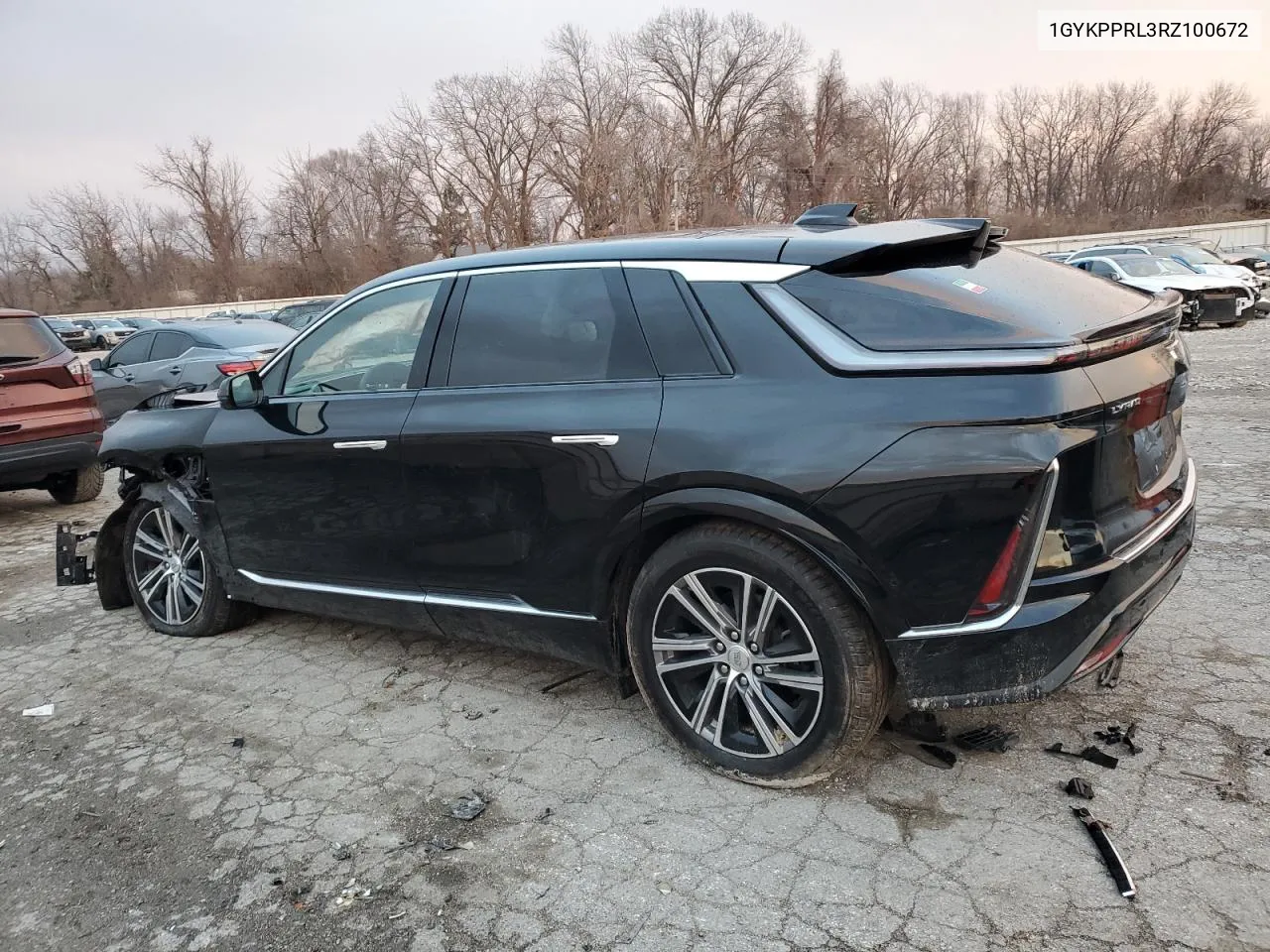 2024 Cadillac Lyriq Luxury VIN: 1GYKPPRL3RZ100672 Lot: 86816444