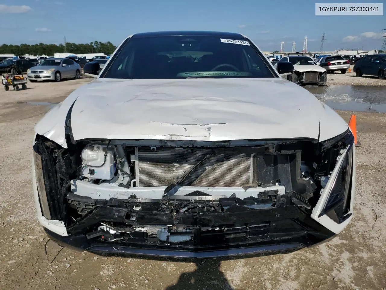 2025 Cadillac Lyriq Sport VIN: 1GYKPURL7SZ303441 Lot: 55331135