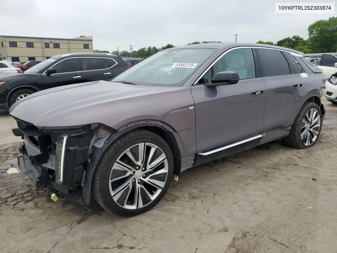 2025 Cadillac Lyriq Luxury VIN: 1GYKPTRL2SZ303874 Lot: 55592315
