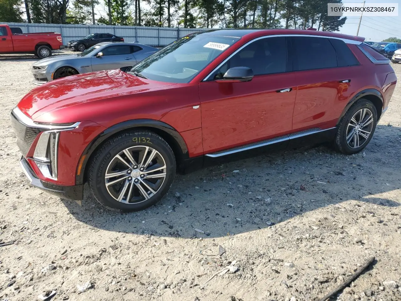 2025 Cadillac Lyriq Luxury VIN: 1GYKPNRKXSZ308467 Lot: 56999635