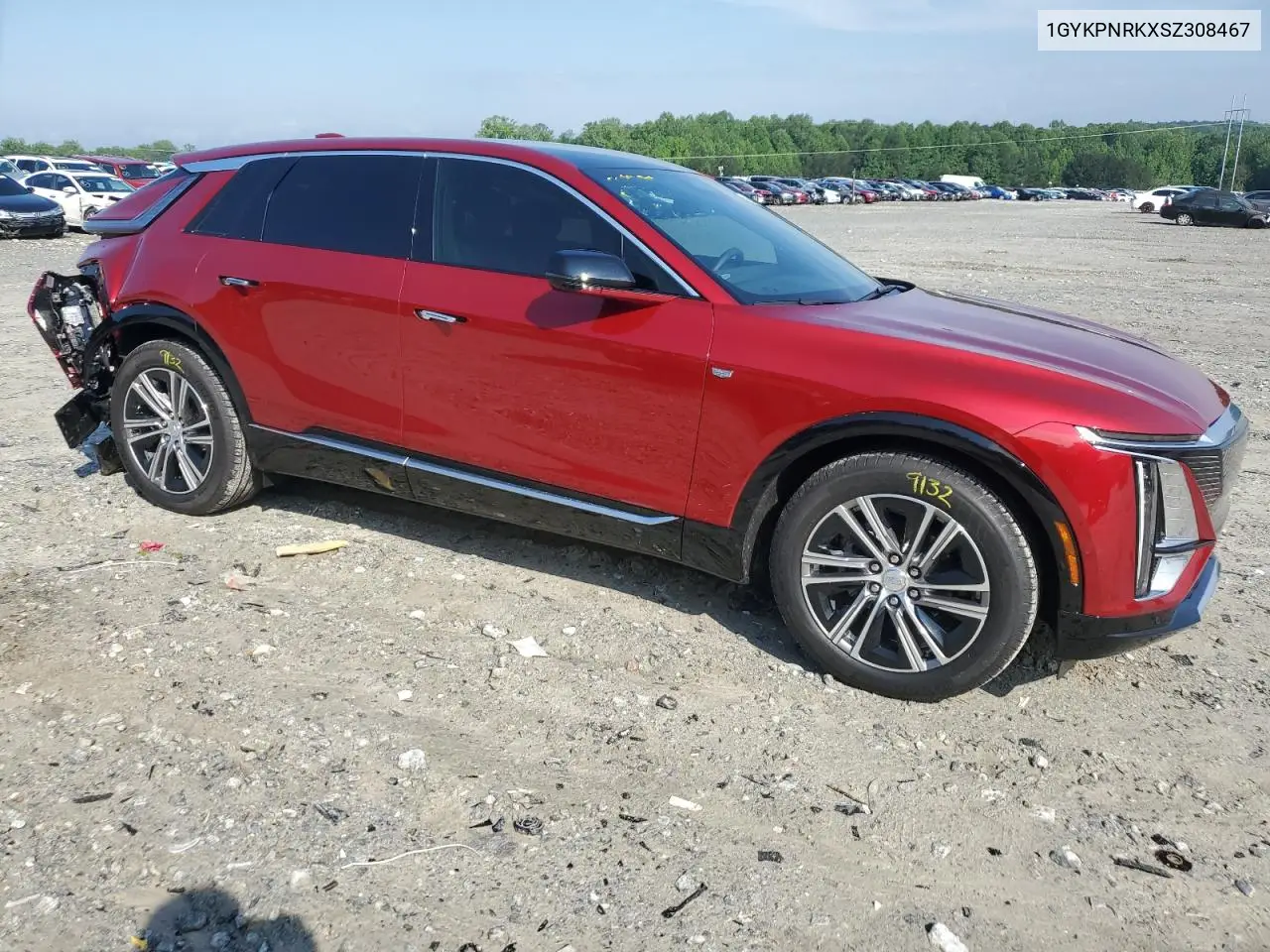 2025 Cadillac Lyriq Luxury VIN: 1GYKPNRKXSZ308467 Lot: 56999635