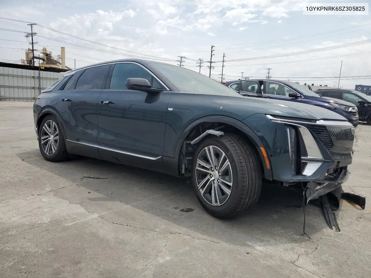 2025 Cadillac Lyriq Luxury VIN: 1GYKPNRK6SZ305825 Lot: 59640225