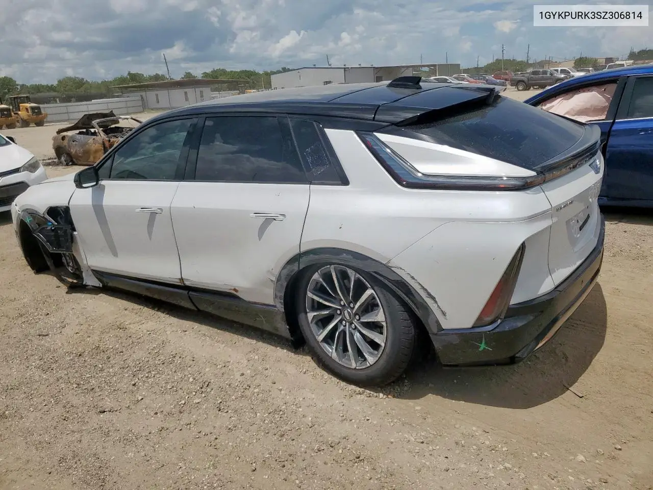 2025 Cadillac Lyriq Sport VIN: 1GYKPURK3SZ306814 Lot: 61672565