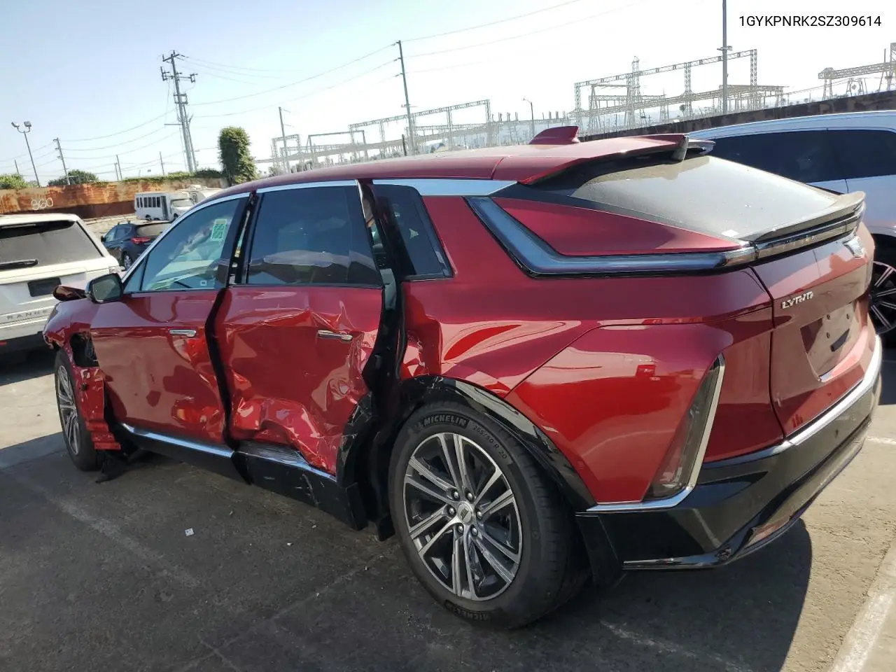 2025 Cadillac Lyriq Luxury VIN: 1GYKPNRK2SZ309614 Lot: 62785395