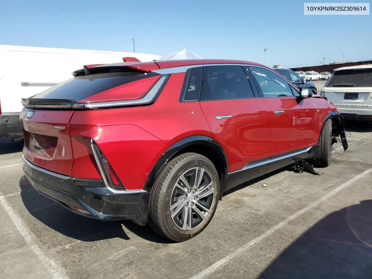 2025 Cadillac Lyriq Luxury VIN: 1GYKPNRK2SZ309614 Lot: 62785395