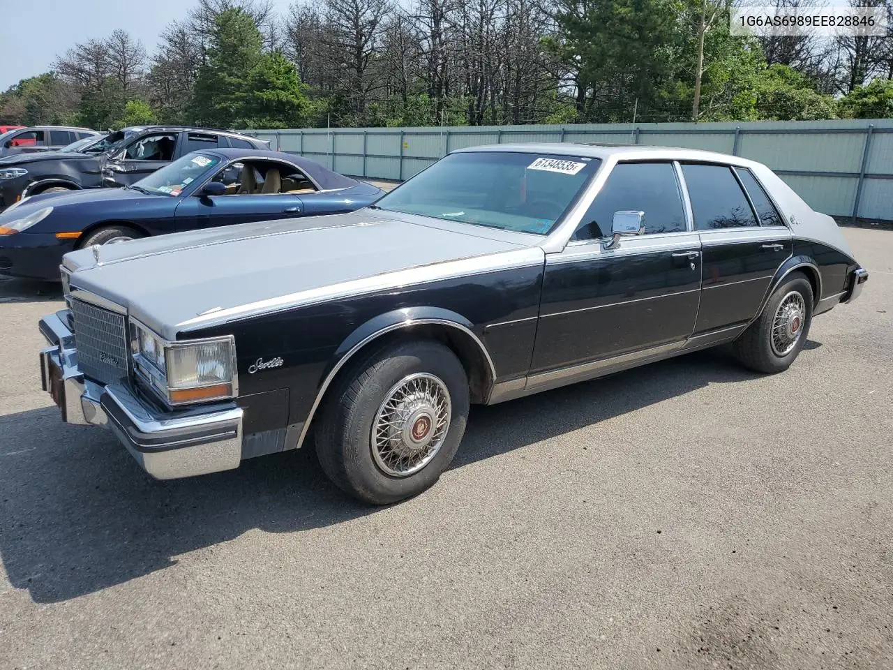 1984 Cadillac Seville VIN: 1G6AS6989EE828846 Lot: 61348535