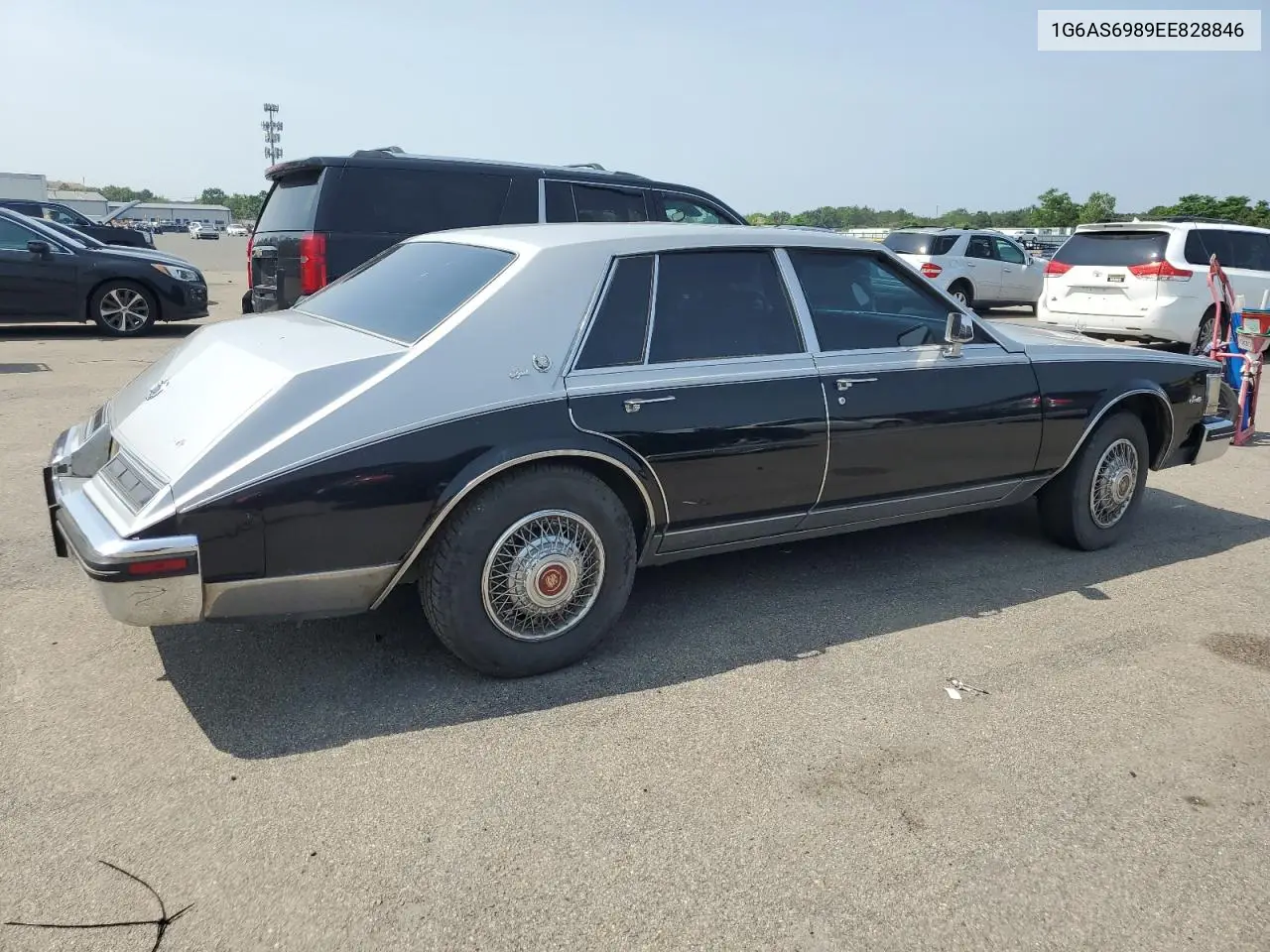 1984 Cadillac Seville VIN: 1G6AS6989EE828846 Lot: 61348535