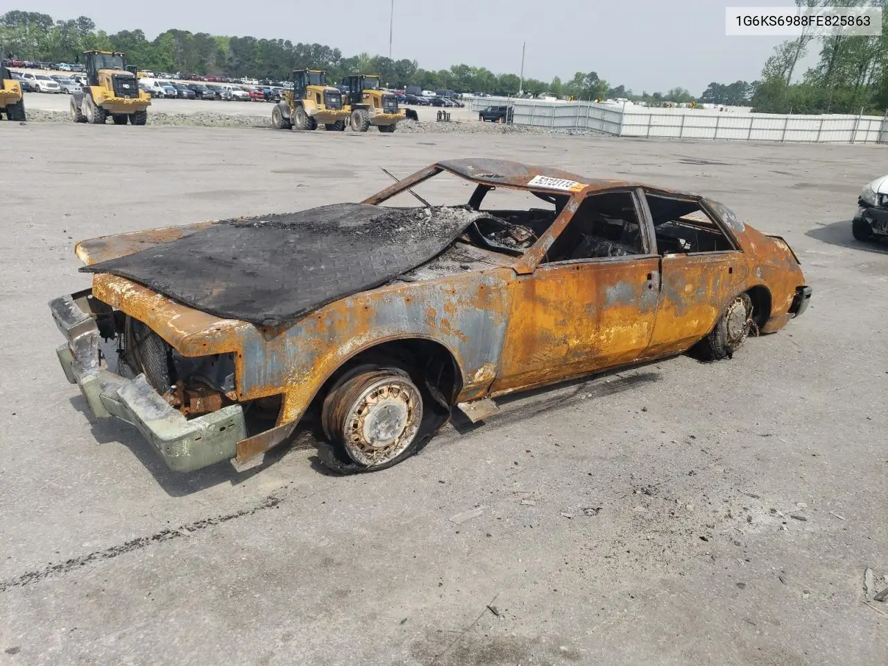 1985 Cadillac Seville VIN: 1G6KS6988FE825863 Lot: 52723115