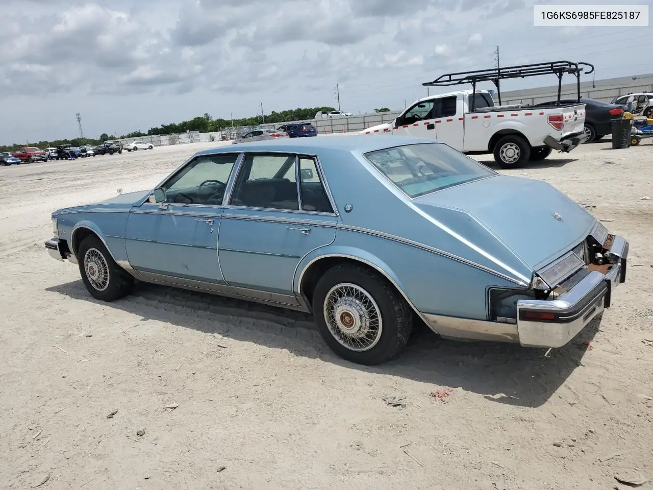 1985 Cadillac Seville VIN: 1G6KS6985FE825187 Lot: 54197375