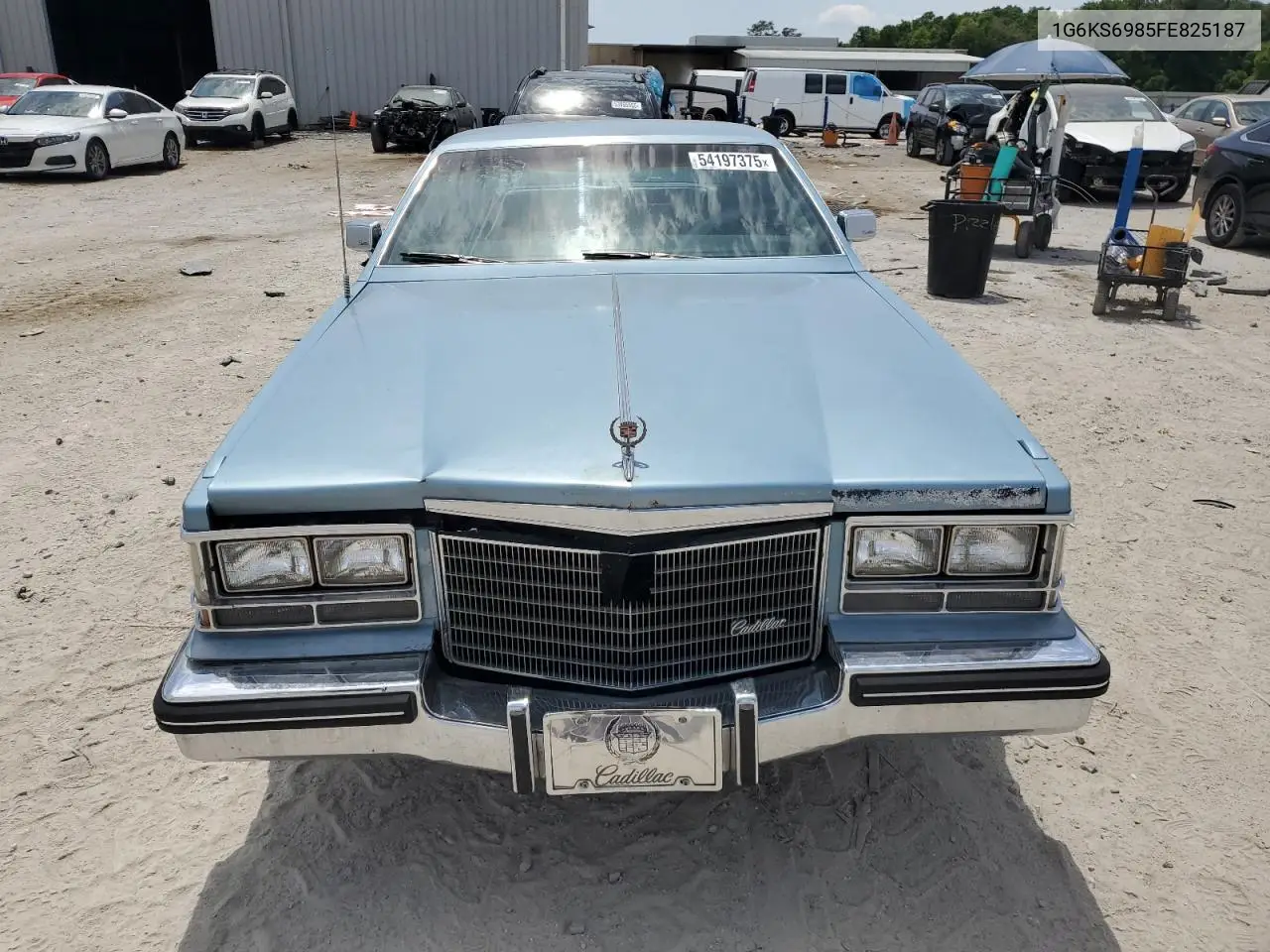 1985 Cadillac Seville VIN: 1G6KS6985FE825187 Lot: 54197375