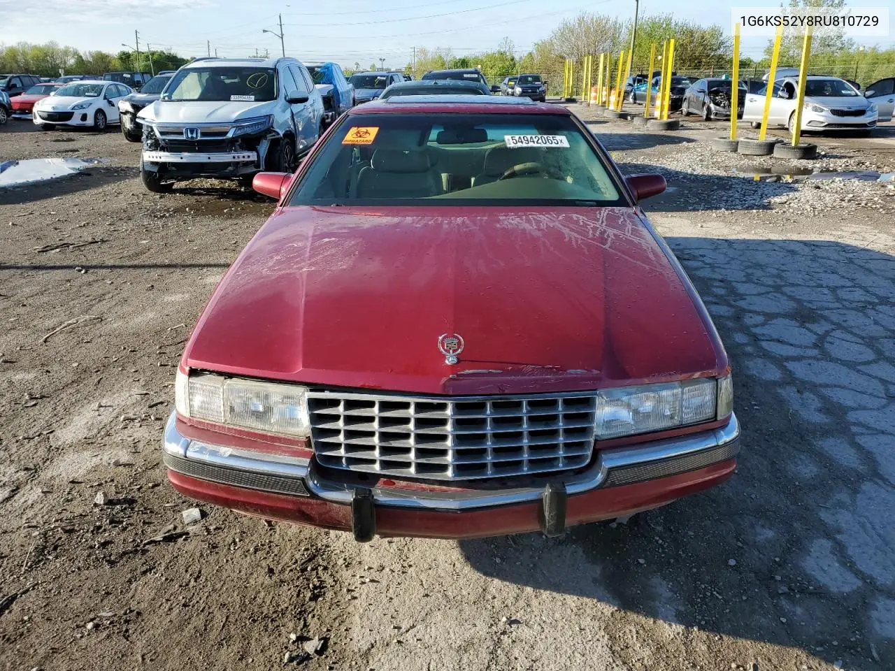 1994 Cadillac Seville Sls VIN: 1G6KS52Y8RU810729 Lot: 54942065