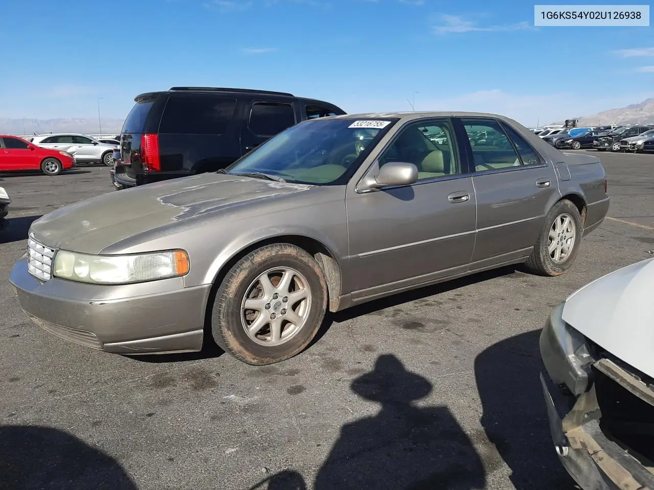 2002 Cadillac Seville Sls VIN: 1G6KS54Y02U126938 Lot: 53216755
