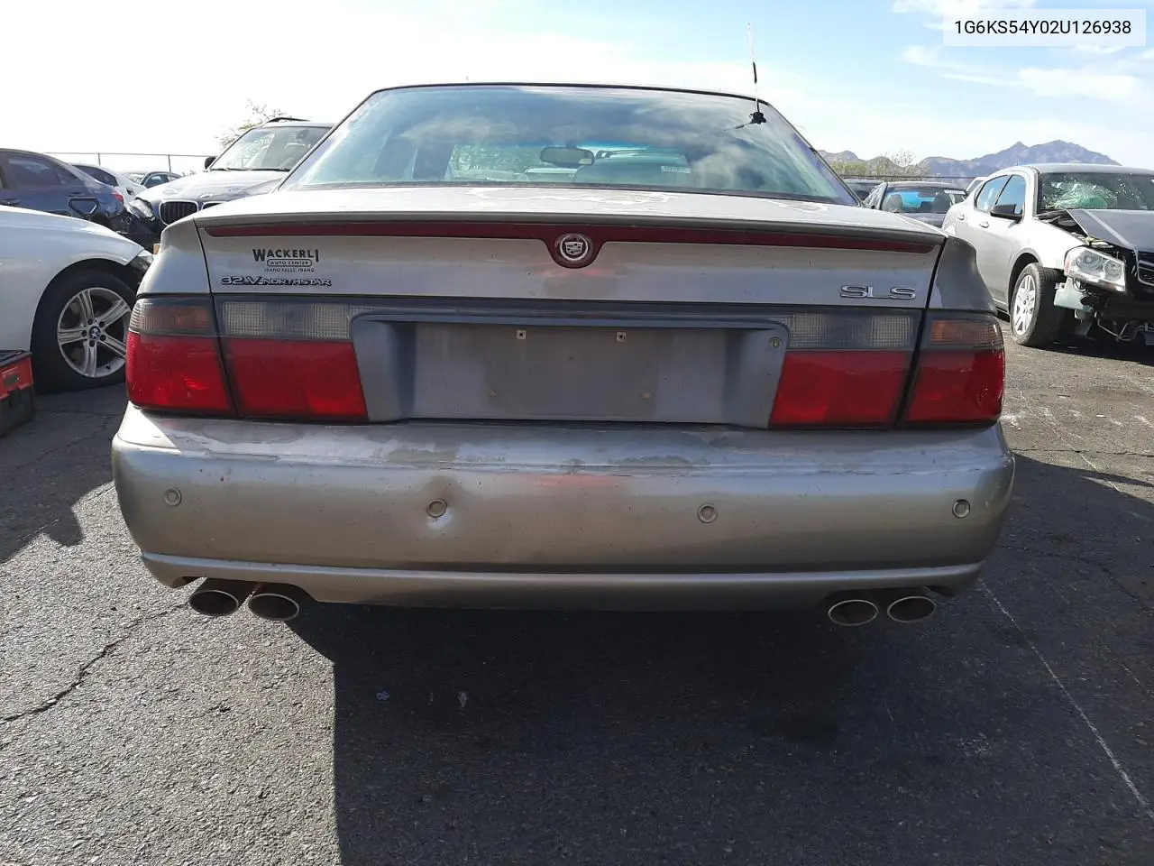 2002 Cadillac Seville Sls VIN: 1G6KS54Y02U126938 Lot: 53216755