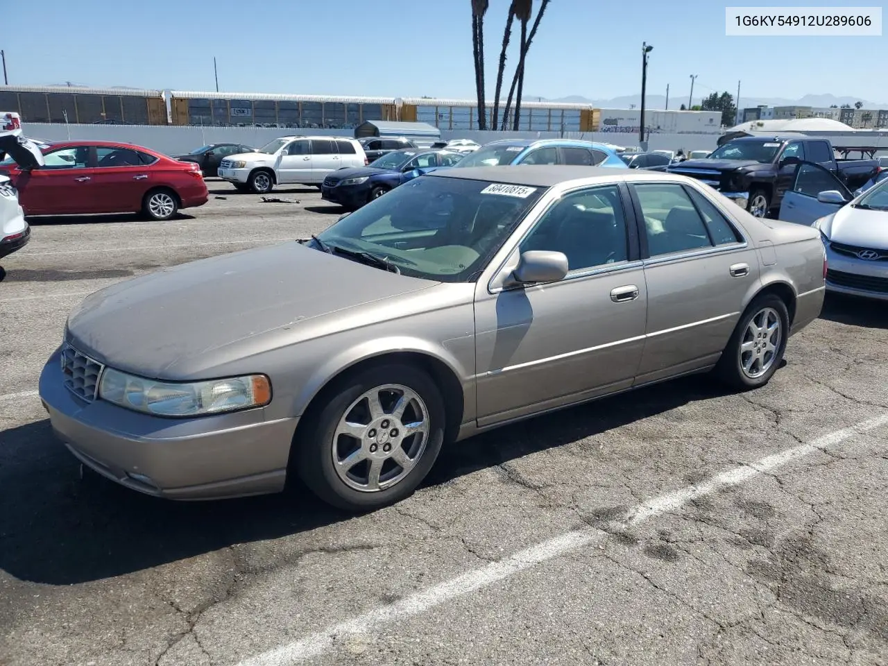 2002 Cadillac Seville Sts VIN: 1G6KY54912U289606 Lot: 60410815