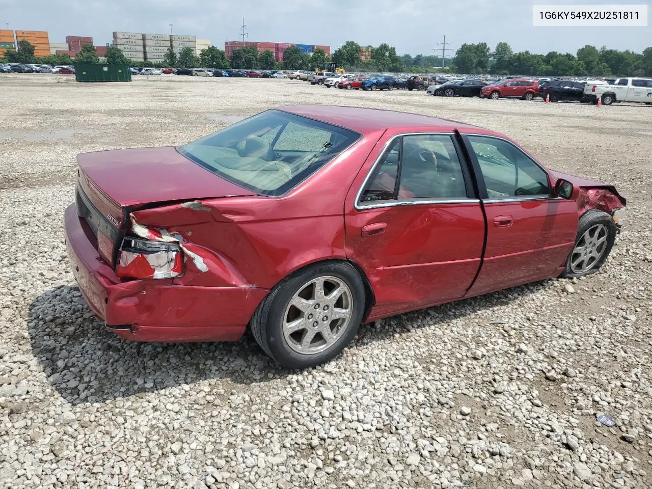 2002 Cadillac Seville Sts VIN: 1G6KY549X2U251811 Lot: 61204415