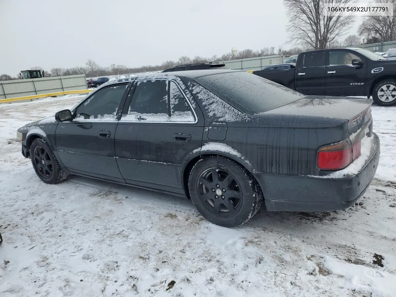 2002 Cadillac Seville Sts VIN: 1G6KY549X2U177791 Lot: 89313345