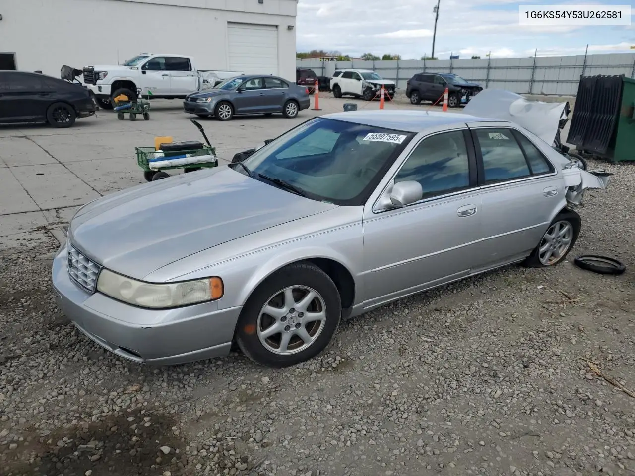 2003 Cadillac Seville Sls VIN: 1G6KS54Y53U262581 Lot: 55597595