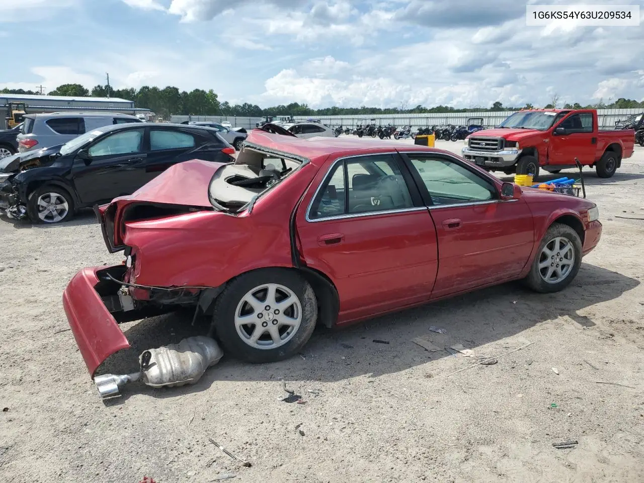2003 Cadillac Seville Sls VIN: 1G6KS54Y63U209534 Lot: 59874345