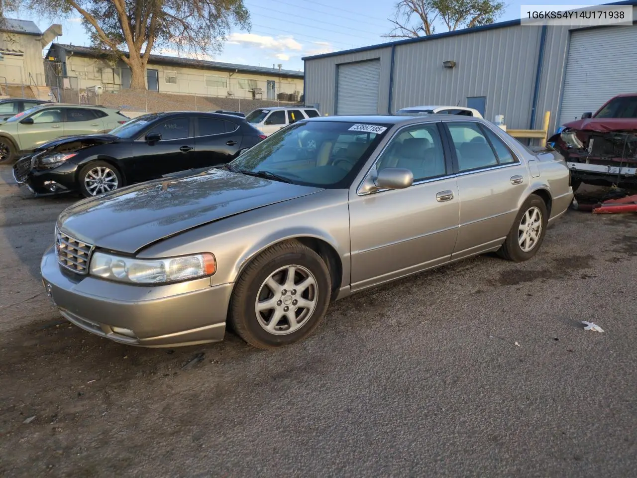 2004 Cadillac Seville Sls VIN: 1G6KS54Y14U171938 Lot: 53857185
