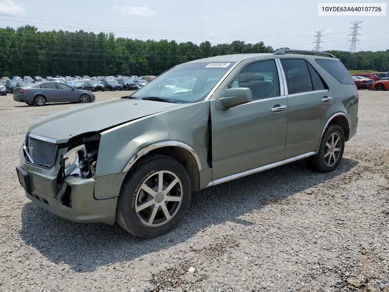 2004 Cadillac Srx VIN: 1GYDE63A640107726 Lot: 59465625
