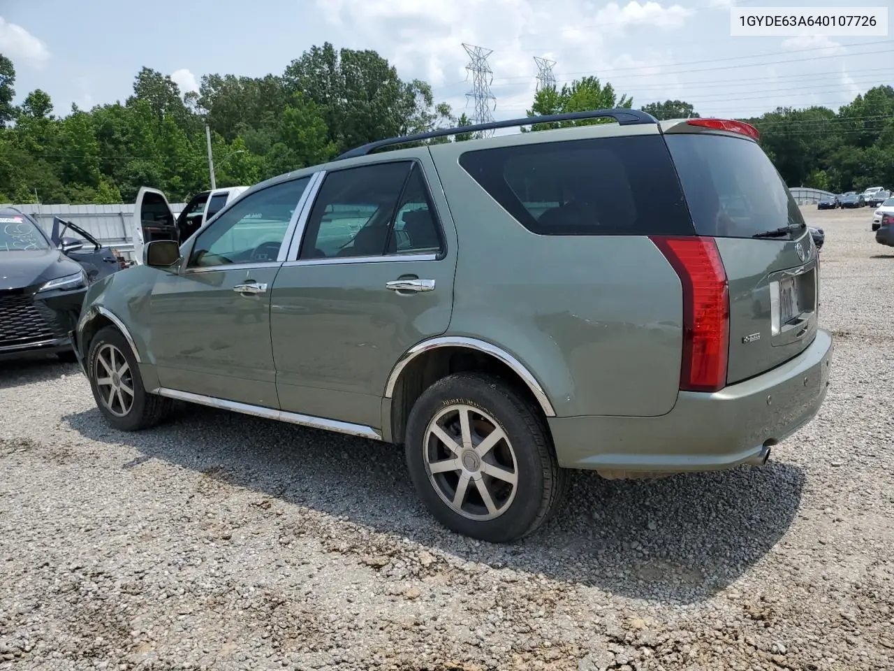 2004 Cadillac Srx VIN: 1GYDE63A640107726 Lot: 59465625