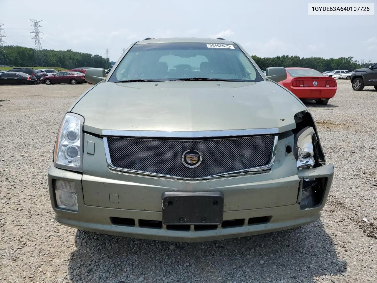 2004 Cadillac Srx VIN: 1GYDE63A640107726 Lot: 59465625