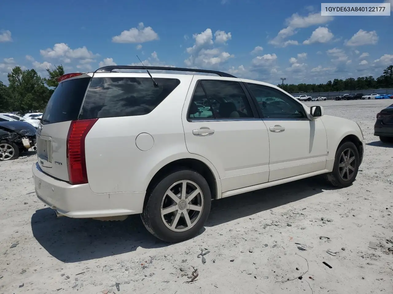 2004 Cadillac Srx VIN: 1GYDE63A840122177 Lot: 61427025